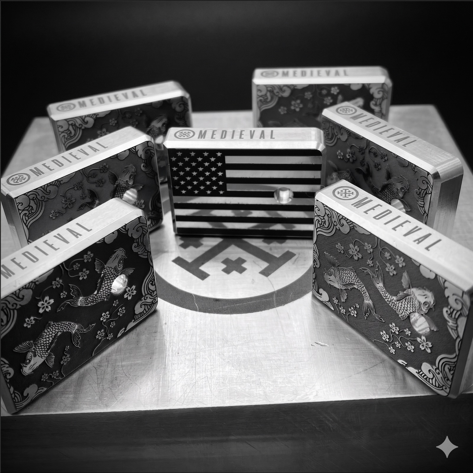 Engraved Glock Base Plates